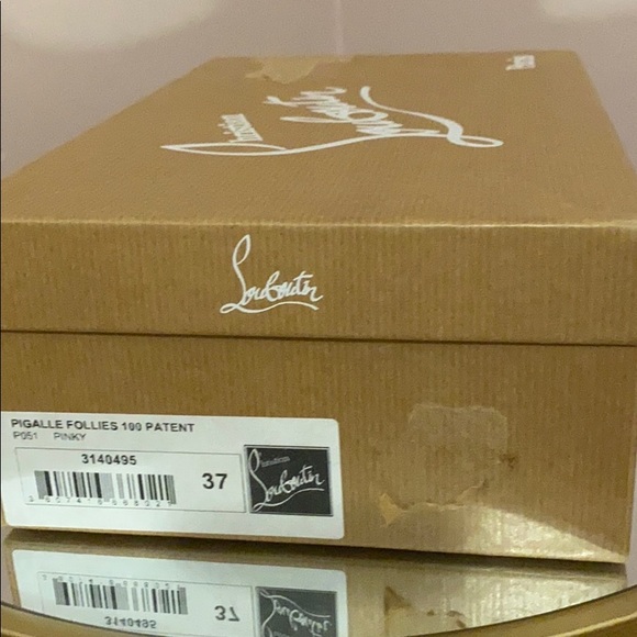 Authentic Christian Louboutin Pigalle Follies 100 - Picture 14 of 16